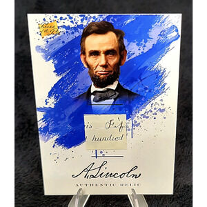Authentic Handwriting Relic of Abraham Lincoln 16th President of the USA